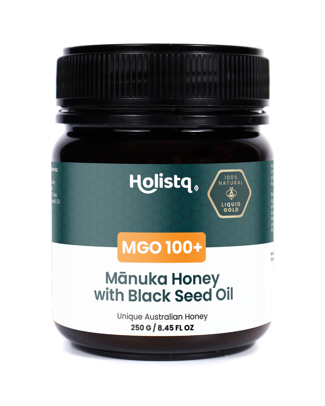 Australian Manuka Honey MGO100+ With Black Seed Oil